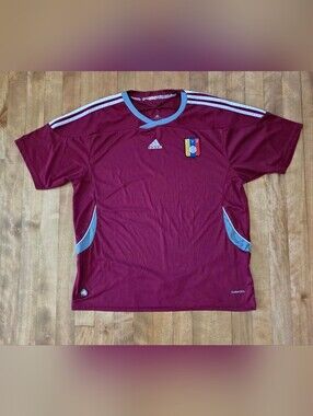 Venezuela 2011 2012 Home Adidas Football Soccer Jersey FVF Size XL Mens